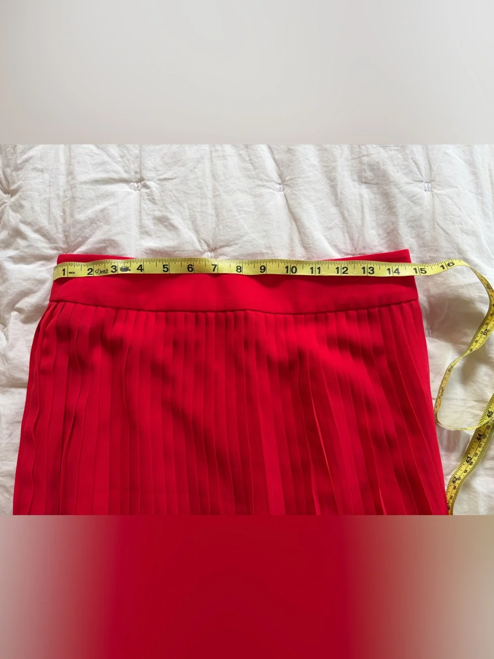 J Crew California Poppy Pleated Skirt